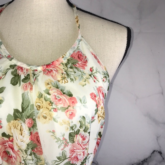 Tobi Dresses & Skirts - TOBI floral backless maxi dress